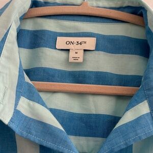 Blue Button Up Shirt